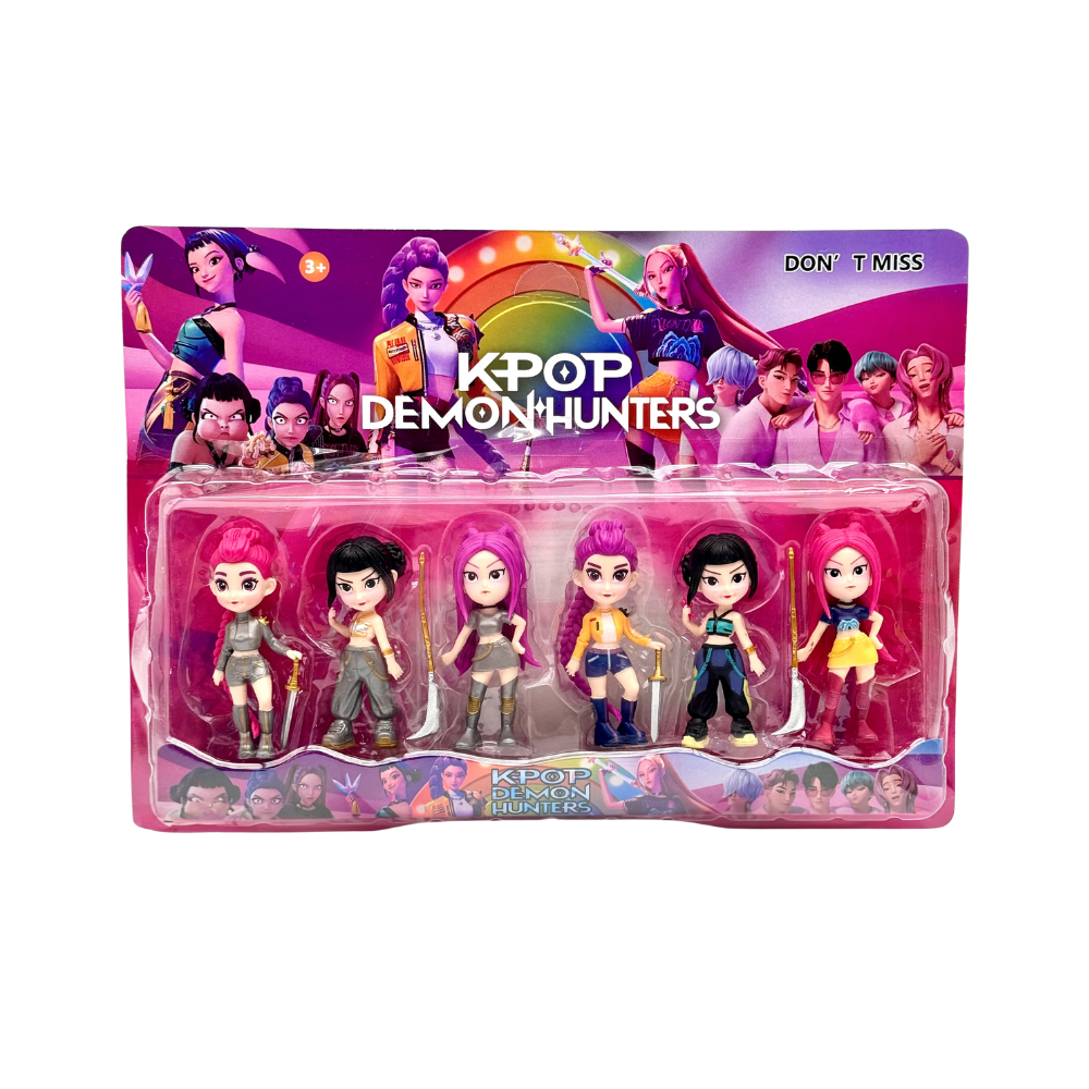 K-Pop Demon Hunter Figurines
