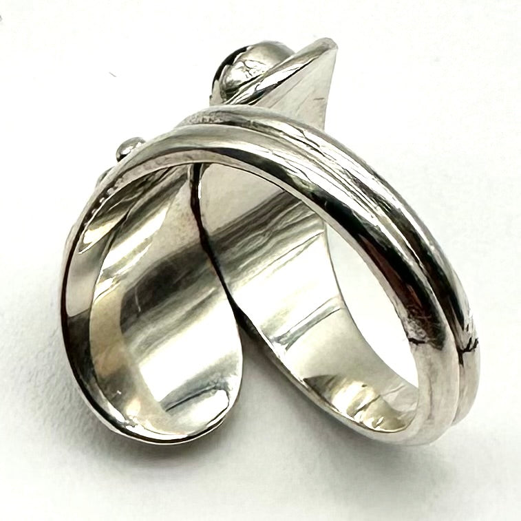Black Onyx Wrap Ring