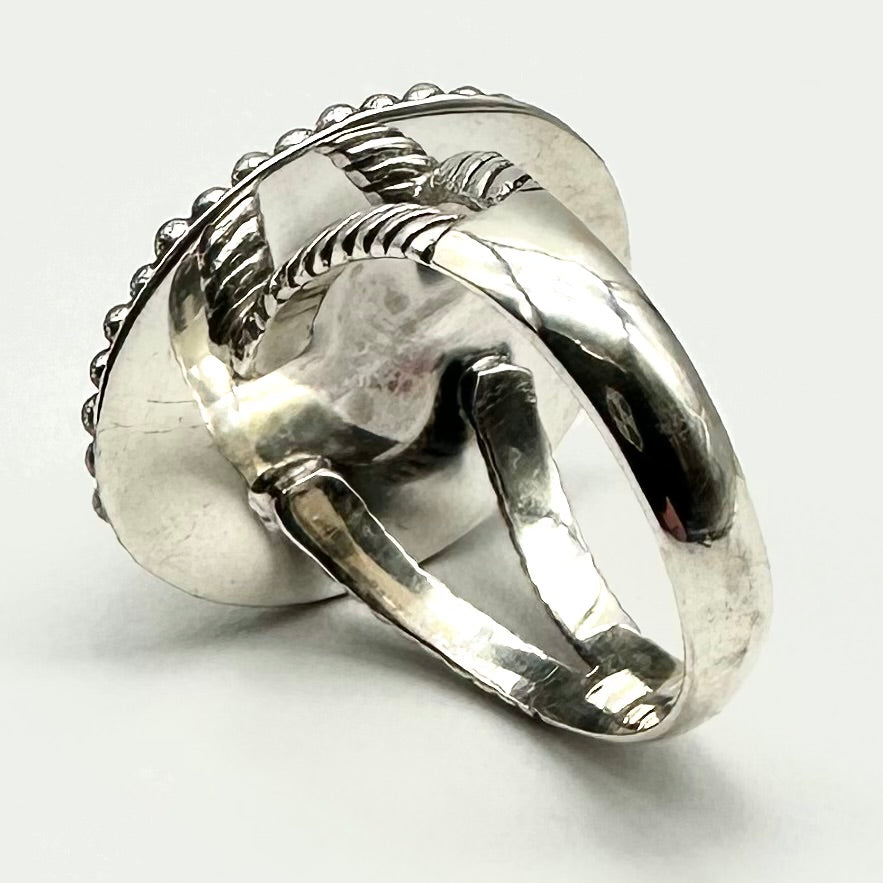 Black Oval Onyx Ring