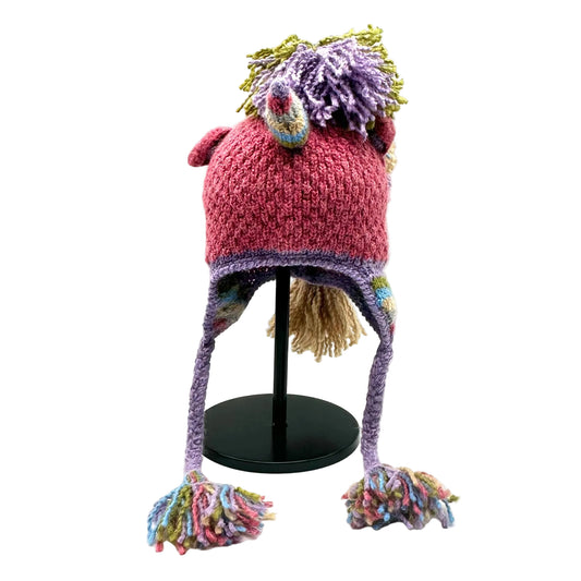 crochet unicorn hat