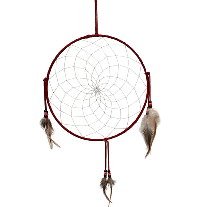 Red hanging dreamcatcher