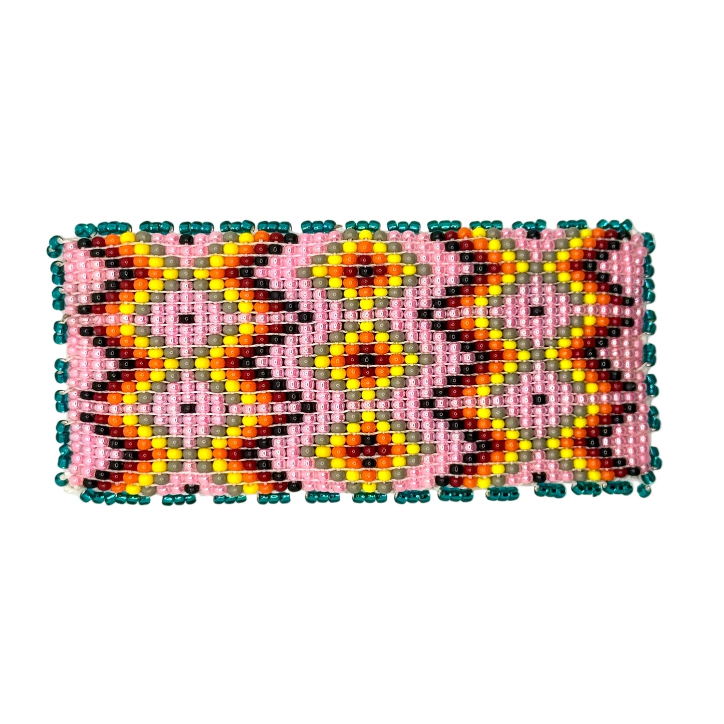 Handmade 11º Beaded Barrette