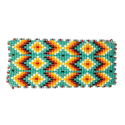 Handmade 11º Beaded Barrette