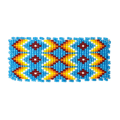 Handmade 11º Beaded Barrette
