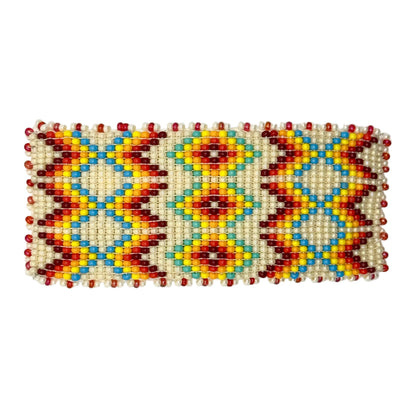 Handmade 11º Beaded Barrette