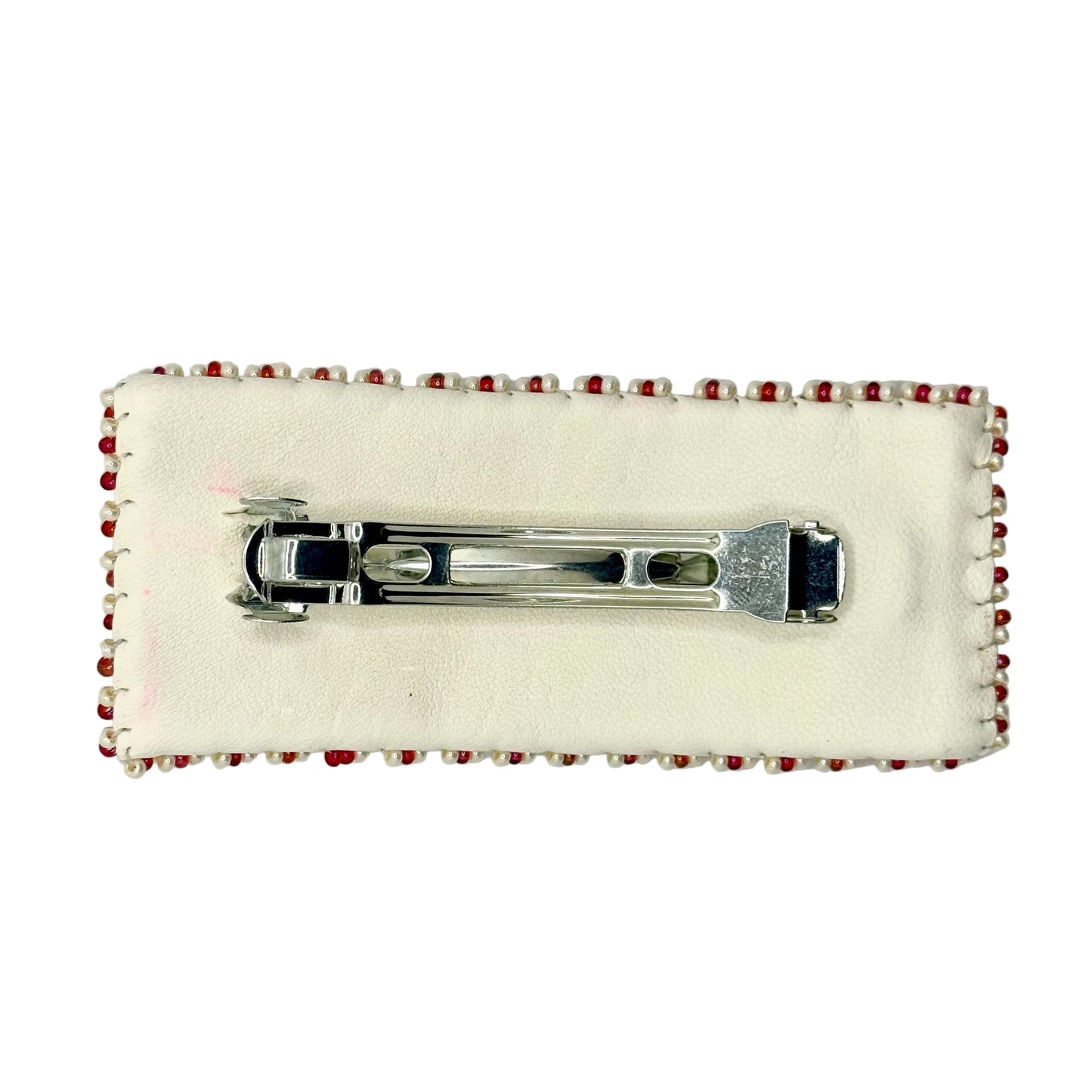 Handmade 11º Beaded Barrette