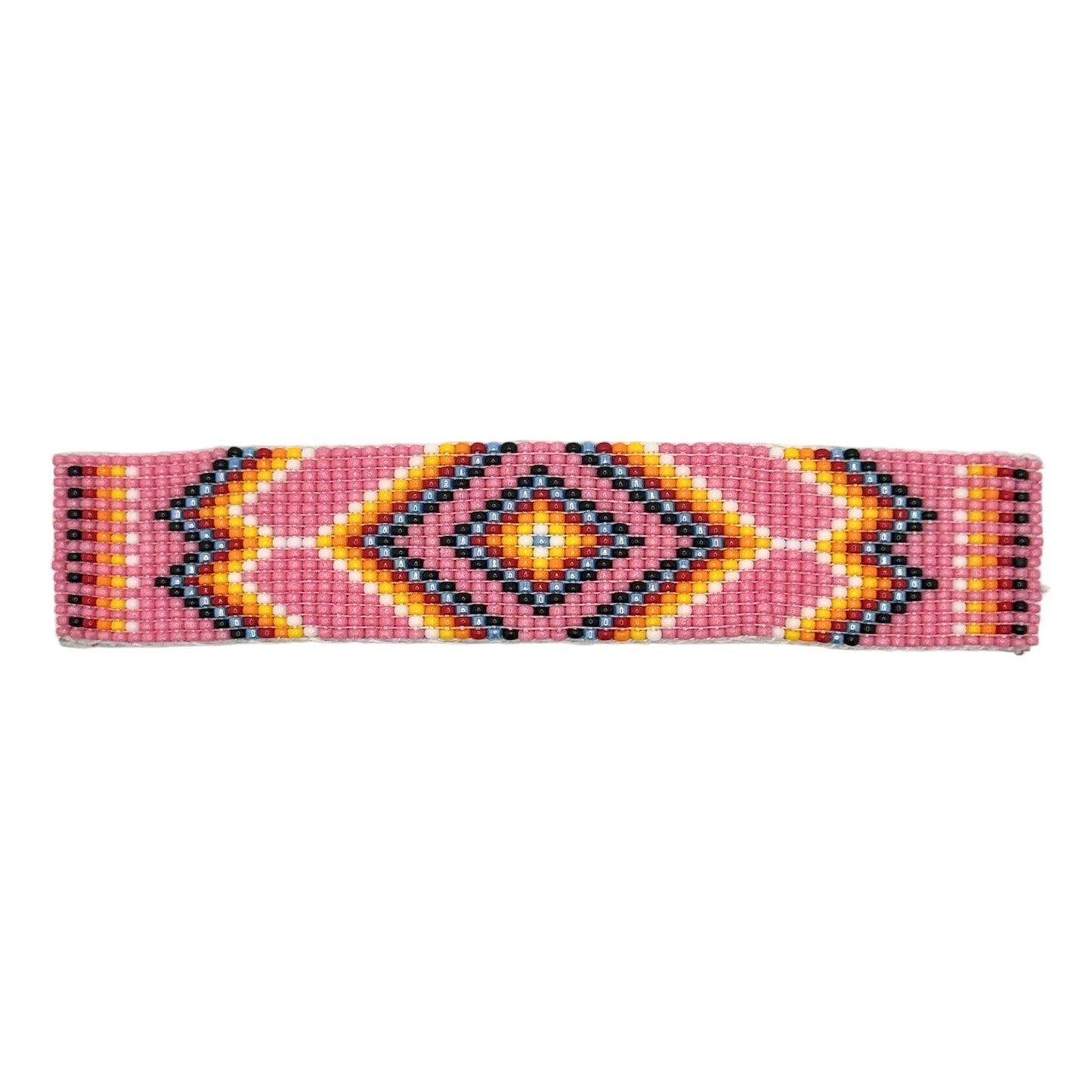 Handmade Long Beaded Barrette