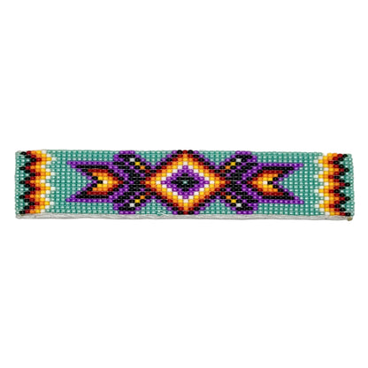 Handmade Long Beaded Barrette