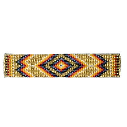 Handmade Long Beaded Barrette
