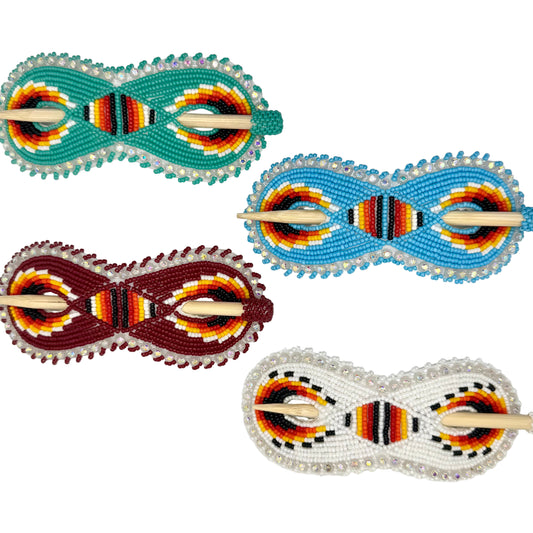 Handmade 8 Shaped Barrette
