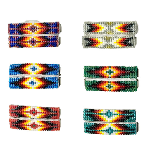 Handmade Baby Beaded Barrettes