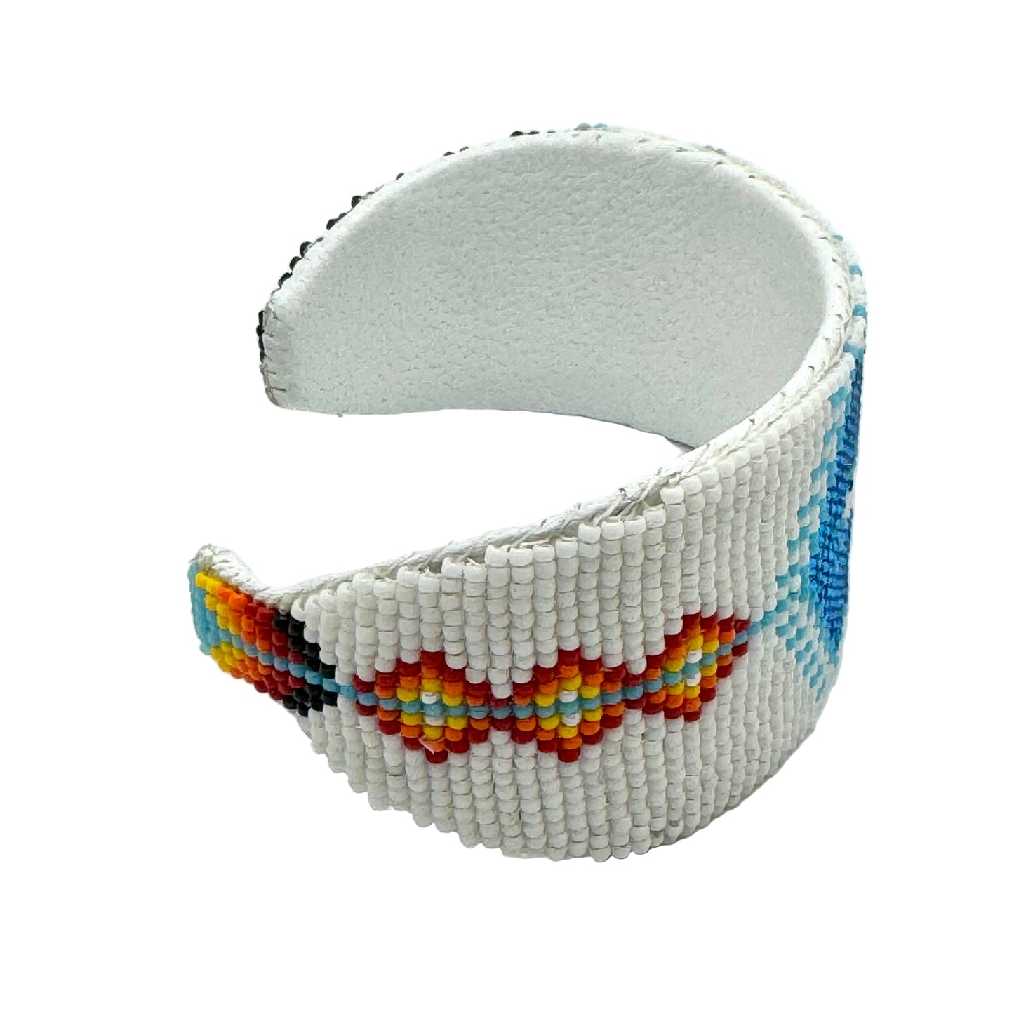 Handmade Hummingbird Beaded Cuff