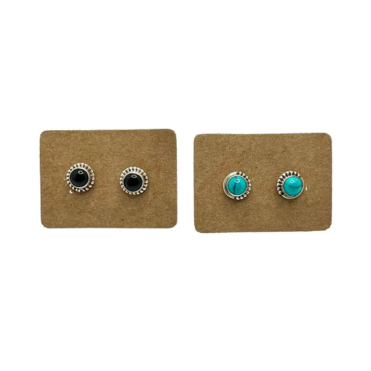 Sterling Silver Stud Earrings