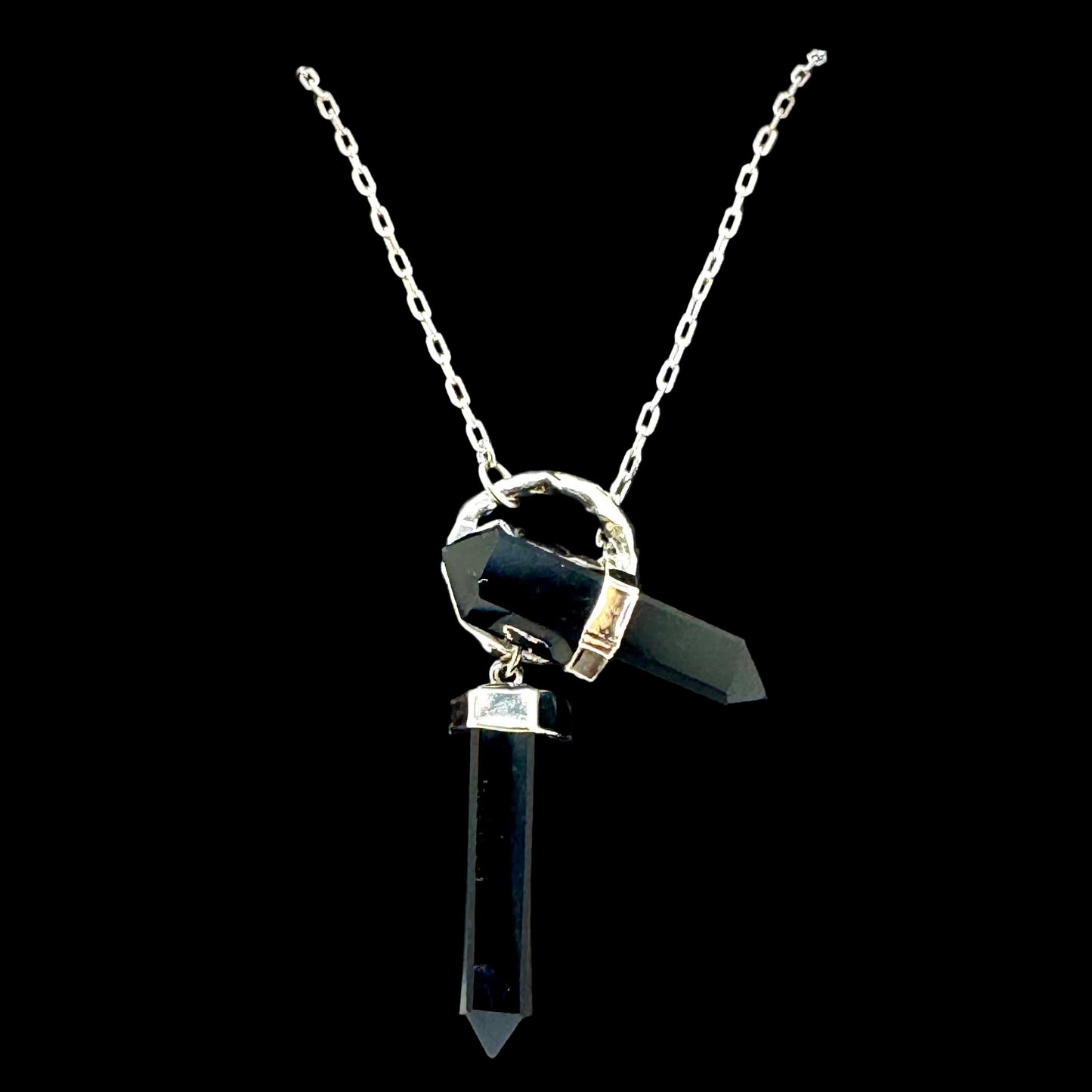 Black Onyx Y Necklace