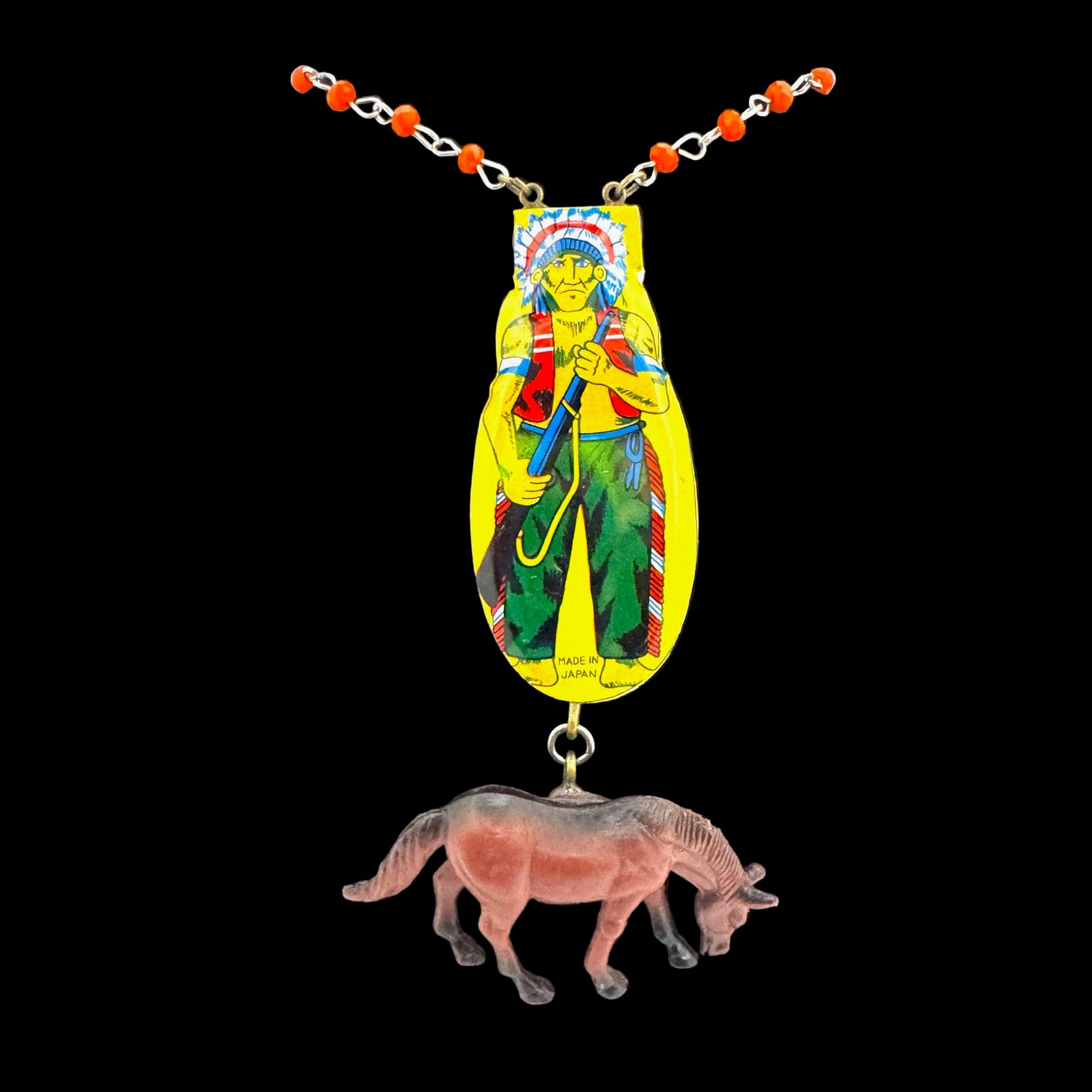 Gina's Original Vintage Clicker Toy Necklace