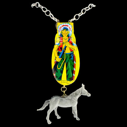Gina's Original Vintage Clicker Toy Necklace