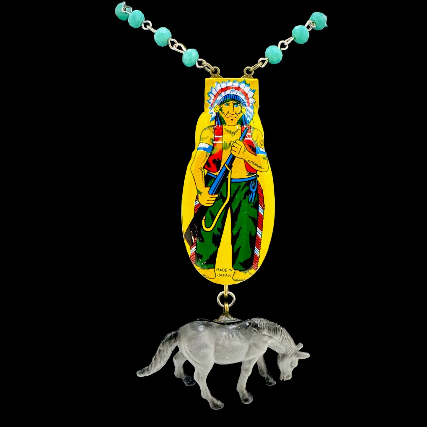 Gina's Original Vintage Clicker Toy Necklace