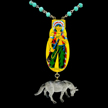 Gina's Original Vintage Clicker Toy Necklace