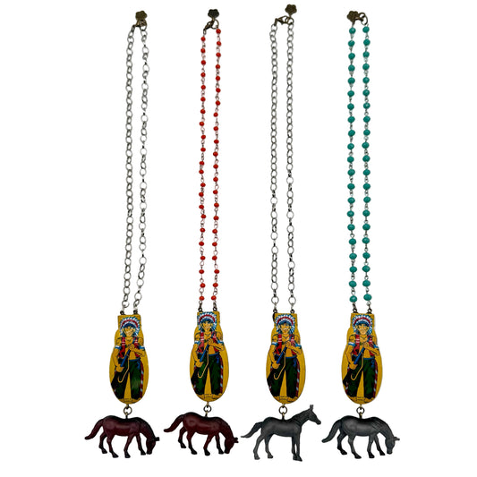 Gina's Original Vintage Clicker Toy Necklace