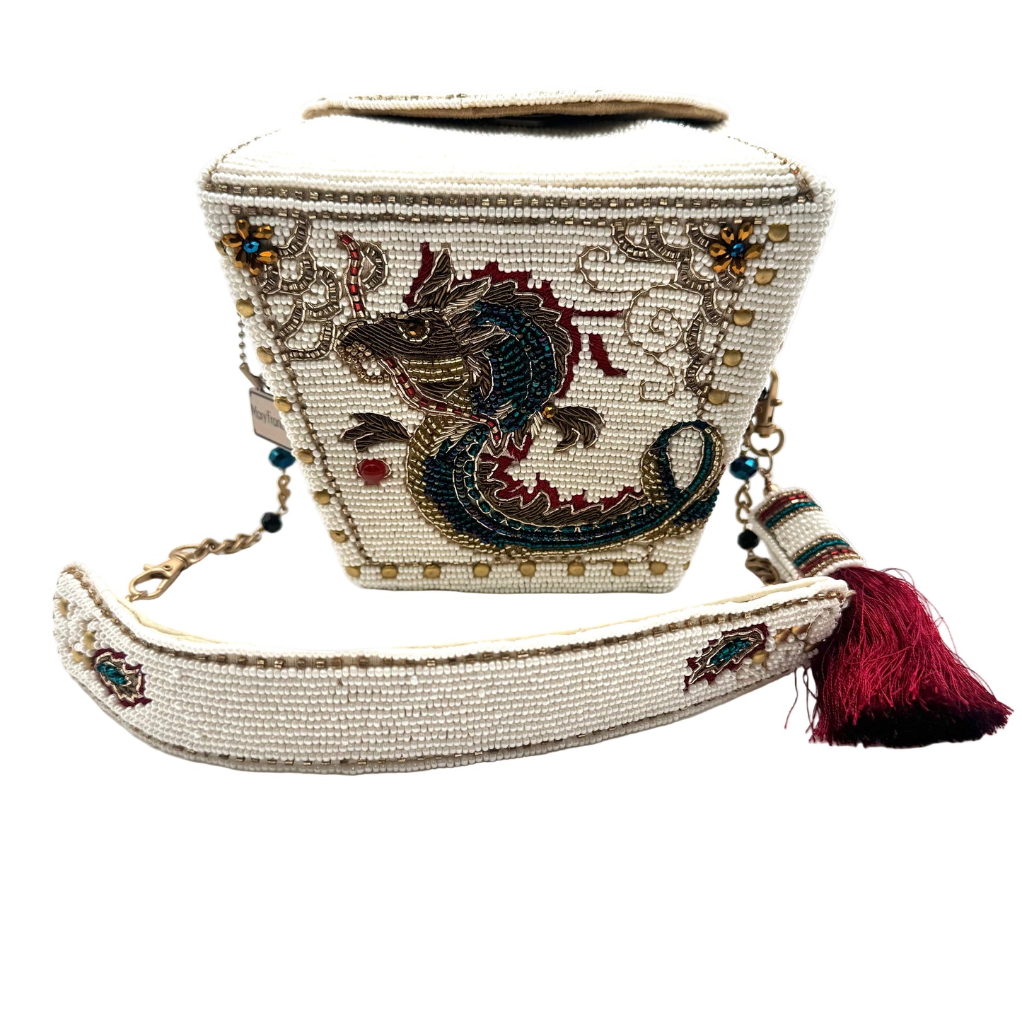 Mary Frances Noble Dragon Handbag