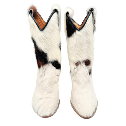 Charlie Leather Zara Cowgirl & Cowboy Boots