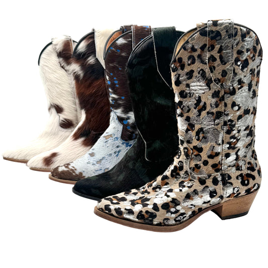 Charlie Leather Zara Cowgirl & Cowboy Boots