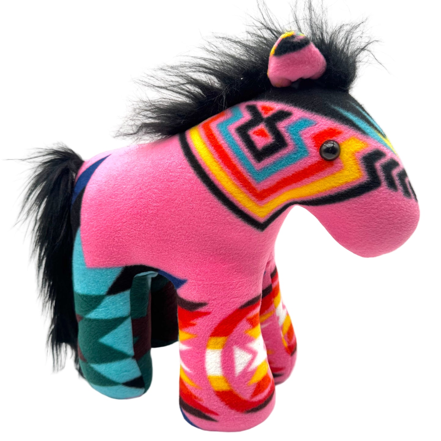 Handmade Navajo Fleece Horse