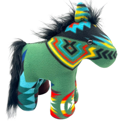 Handmade Navajo Fleece Horse