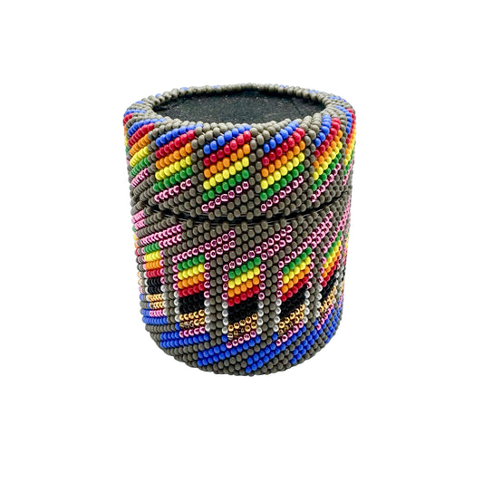 Beaded Jar