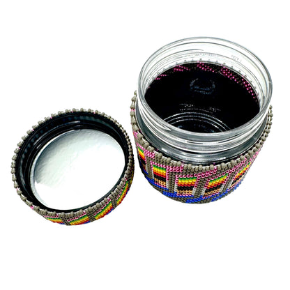 Beaded Jar