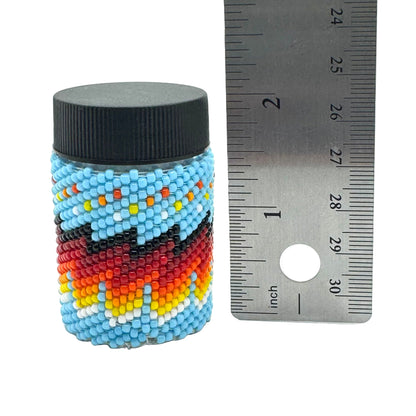 Small Beaded Jar