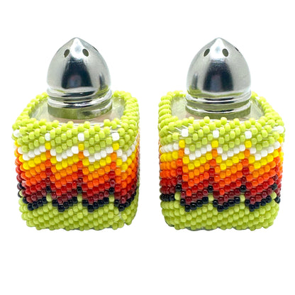Beaded Salt & Pepper Shaker Set