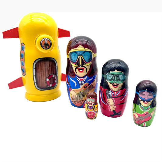 Yellow Submarine Nesting Doll