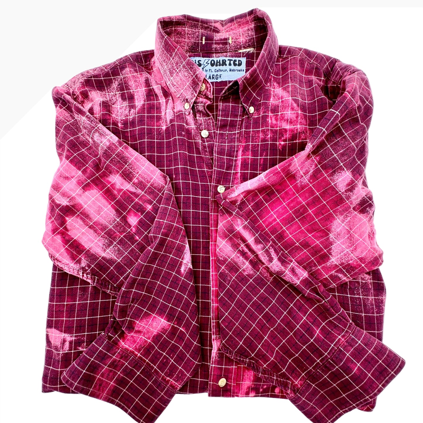 Garth Brooks Patch Vintage Flannel Shirt