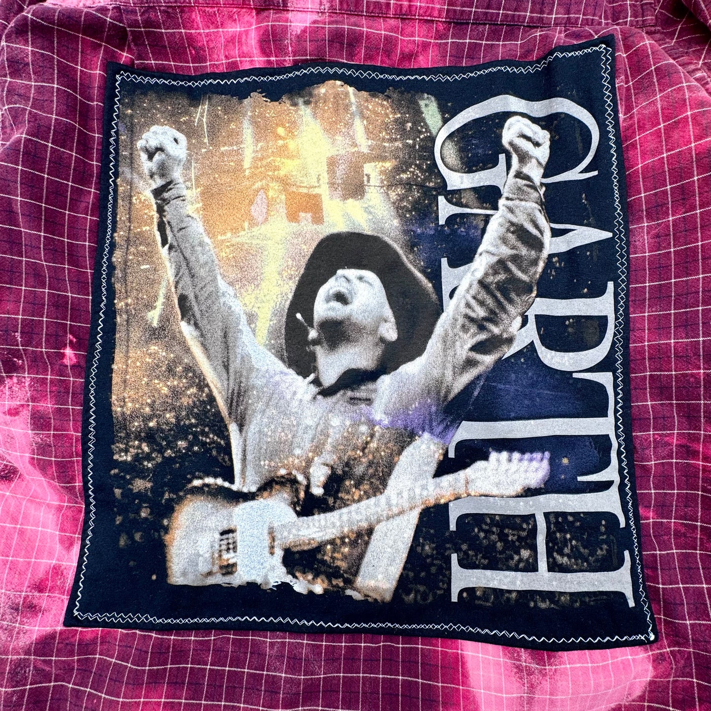 Garth Brooks Patch Vintage Flannel Shirt